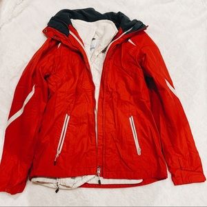 Very Warm Columbia Dual Layer Red Winter Jacket